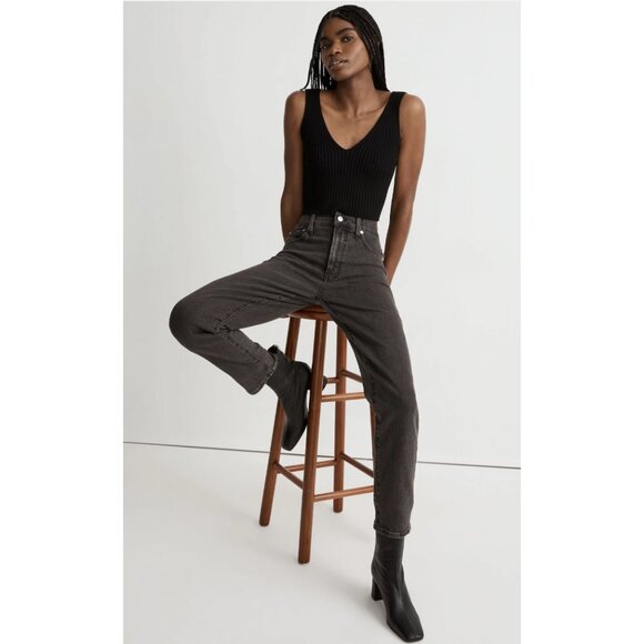 MADEWELL The Petite Perfect Vintage Jean in Lunar Wash Casual - Size 28P - Picture 1 of 13